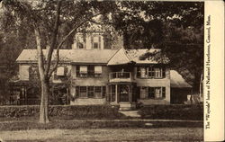 The Wayside Home Of Nathaniel Hawthorne Concord, MA Postcard Postcard