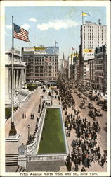 Fifth Avenue North, 40th St Postcard