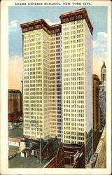 Adams Express Building Postcard