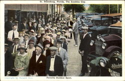 Favorite Outdoor Sport St. Petersburg, FL Postcard Postcard