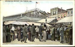 Lexington Market Baltimore, MD Postcard Postcard