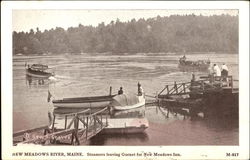 New Meadows River Scenic, ME Postcard Postcard