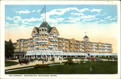 The Samoset, Breakwater Rockland, ME Postcard Postcard