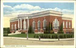 Public Library Postcard