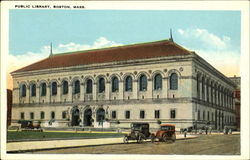 Public Library Postcard