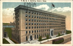 New Y. M. C. A. Building Boston, MA Postcard Postcard