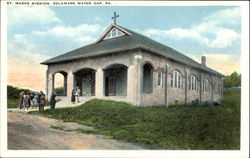 St. Marks Mission Delaware Water Gap, PA Postcard Postcard