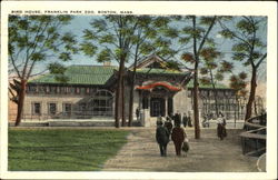 Bird House, Franklin Park Zoo Postcard