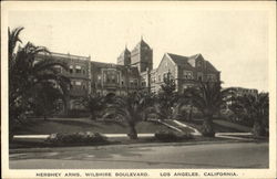 Hershey Arms, Wilshire Boulevard Postcard