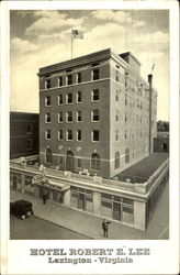 Hotel Robert E. Lee Lexington, VA Postcard Postcard