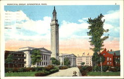 Municipal Group Postcard