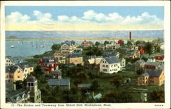 The Harbor And Causeway From Abbott Hall Postcard