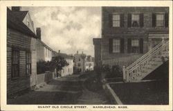 Quaint Old Circle Street Postcard