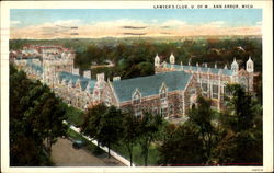 Lawyer's Club Ann Arbor, MI Postcard Postcard