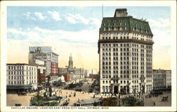 Cadillac Square Postcard