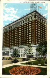 Hotel Statler And Statler Postcard