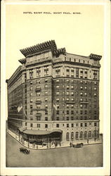 Hotel Saint Paul St. Paul, MN Postcard Postcard