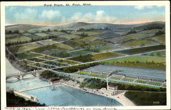 Ford Plant St. Paul, MN Postcard Postcard