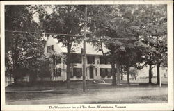 The Westminster Inn And Tea House Vermont Postcard Postcard