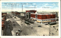 Canal And North Rampart St Postcard