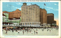 View Showing Chelsea Postcard