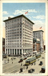 Kinney Building And National State Bank Newark, NJ Postcard Postcard