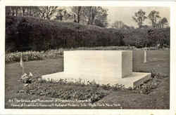 The Grave and Monument of Franklin D. Roosevelt, Home of Franklin D. Roosevelt National Historic Site Hyde Park, NY Postcard Postcard