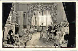 The Dresden Room, Home of Franklin D. Roosevelt National Historic Site Hyde Park, NY Postcard Postcard