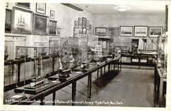 Naval Exhibtion Room, Franklin D. Roosevelt Memorial Library Hyde Park, NY Postcard Postcard