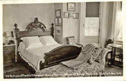 Bedroom of Franklin D. Roosevelt, Home of Franklin D. Roosevelt National Historic Site Hyde Park, NY Postcard Postcard