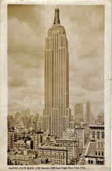 Empire State Bldg New York City, NY Postcard Postcard