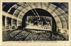 Radio City Music Hall, World's Larget Theatre Postcard