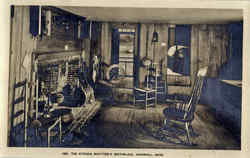 The Kitchen, Whittier's Birthplace Haverhill, MA Postcard Postcard