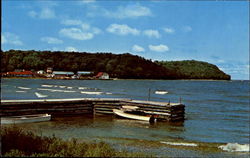 Harbor Scene, Door County Postcard