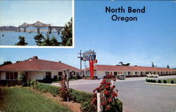 Bay Bridge Motel, Highway 101 North Bend, OR Postcard Postcard