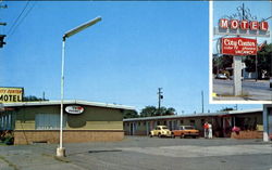 City Center Motel, 750 Connecticut & U.S. 101 Postcard