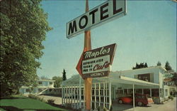 Maple Motel, 839 N E 6th Grants Pass, OR Postcard Postcard