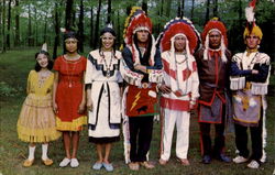 Eastern Band Of The Creek Indian Nation Atmore, AL Postcard Postcard