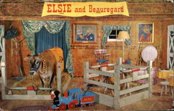 Elsie And Beauregard In Person Postcard