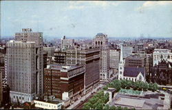 Skyline View Postcard