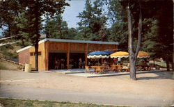 Coffee Shop & Refreshment Stand Wrentham, MA Postcard Postcard