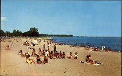 Seaside Park Bathing Beach Postcard