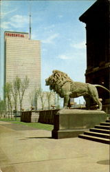 Prudential Building And Art Institute Postcard