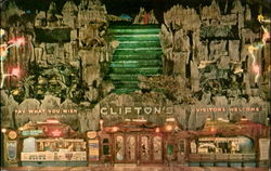 Clifton's Pacific Seas, 618 S Olive St. Los Angeles, CA Postcard Postcard