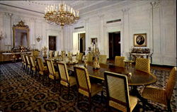 The White House State Dining Room Washington, DC Washington DC Postcard Postcard