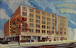 Connecticut Inn Motel, 4400 connecticut Avenue Postcard