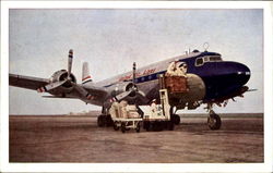 United Mainliner Aircraft Postcard Postcard