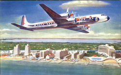 Eastern Air Lines Golden Falcon Postcard