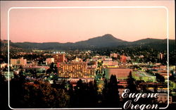 Eugene Oregon Postcard Postcard