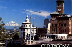 Old Tacoma Washington Postcard Postcard